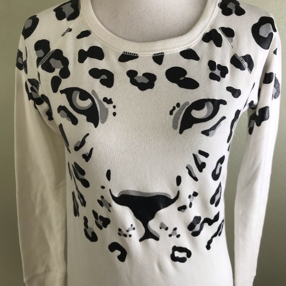 P.s. from Aeropostale Animal Print Sweater Size 12 - Picture 2 of 5